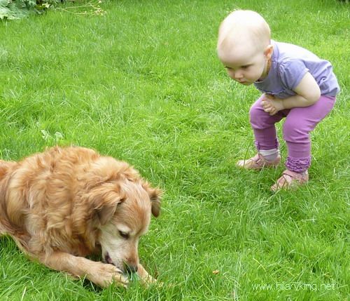 Child naturally using 'Monkey 'Position'