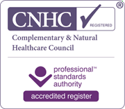 Registered with the Complementary & Natural Healthcare Council